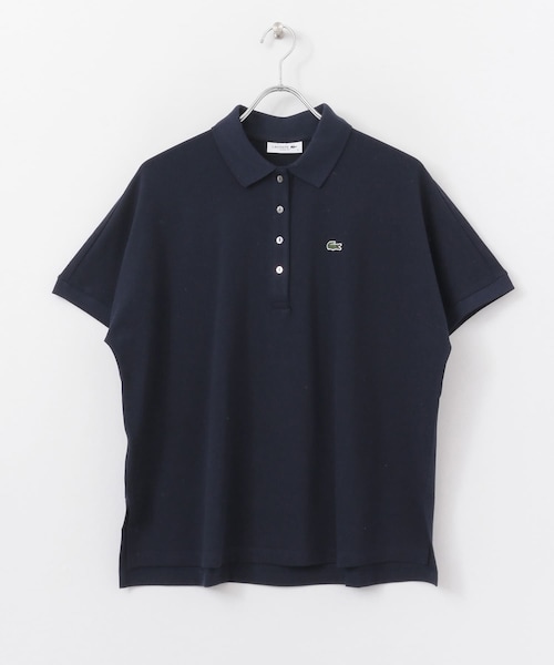 URBAN RESEARCH Sonny Label（アーバンリサーチサニーレーベル）の「LACOSTE　ポロシャツ（ポロシャツ・レディース・001ホワイト/031ブラック/166ネイビー・S）」の3枚目の写真