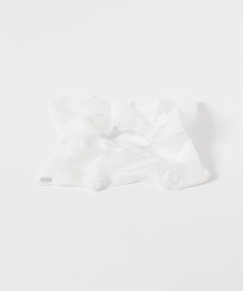 URBAN RESEARCH ROSSO（アーバンリサーチロッソ）の「heyep　Bloom Scrunchie Medium（ヘアゴム・レディース・BLACK/WHITE・-）」の4枚目の写真