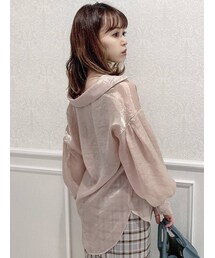 dazzlin | シャイニーパステルシャツ(シャツ/ブラウス)