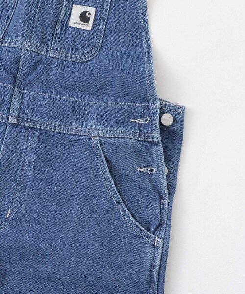 URBAN RESEARCH Sonny Label（アーバンリサーチサニーレーベル）の「carhartt　W BIB OVERALL STRAIGHT（サロペット/オーバーオール・レディース・Blue・S/M）」の12枚目の写真