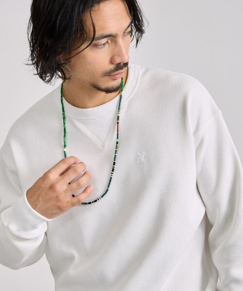 Saturdays NYC（サタデーズ ニューヨークシティ ）の「MIKIA x Saturdays NYC Bandana（ネックレス・レディース・ブラック/グリーン/レッド・F）」の22枚目の写真