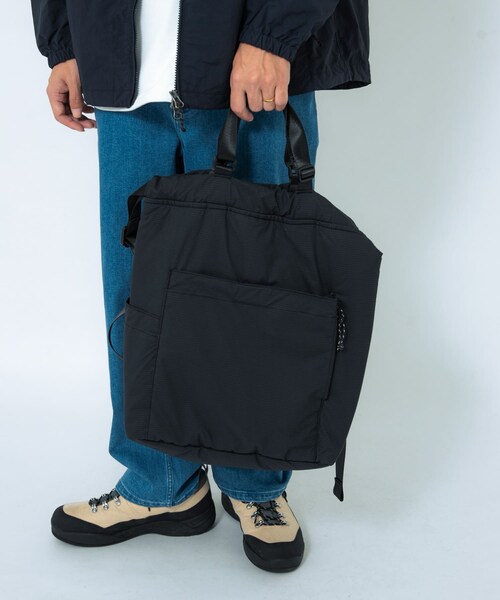 EKAL（エカル）の「Pertex バックパック（バックパック/リュック・メンズ・ブラック/グレー・One）」の5枚目の写真