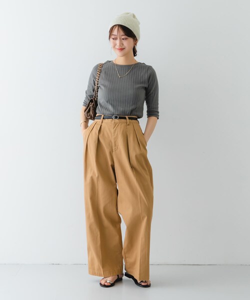 RODE SKO（ロデスコ）の「スパンコールニットワッチ（ニットキャップ/ビーニー・レディース・CHARCOAL/MILK/BLACK・one）」の15枚目の写真