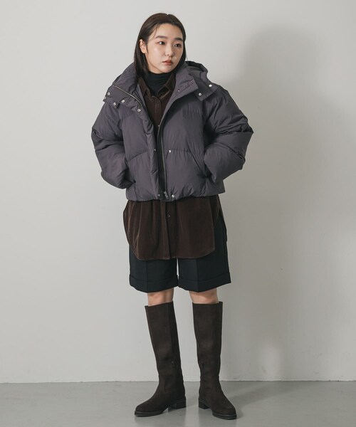 SENSE OF PLACE by URBAN RESEARCH（センスオブプレイスバイアーバンリサーチ）の「ターンバックハーフパンツ（その他パンツ・レディース・BLACK/Y.BEIGE・S/M）」の15枚目の写真