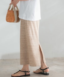 ランダムパイルスリットスカート