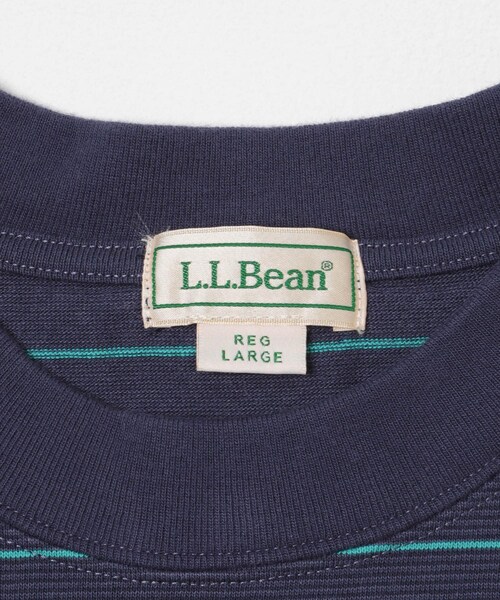 URBAN RESEARCH DOORS（アーバンリサーチドアーズ）の「L.L.Bean JAPAN EDITION　UNION LONG SLEEVE STRIPE T-SHIRTS（Tシャツ/カットソー・メンズ・OFF/GRN/BIRCH/YLW/T GREY/RED/NAVY/TEAL・M/L/XL）」の19枚目の写真