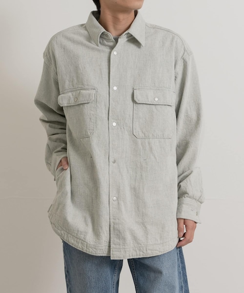 THE GOODLAND MARKET（ザグッドランドマーケット）の「Annaut　DAILY UTILITY SH JACKET（デニムジャケット・メンズ・PASTEL IDG・S/M/L）」の19枚目の写真