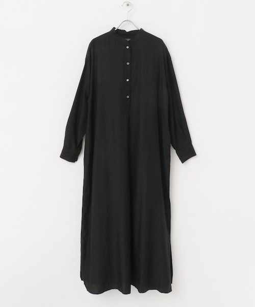 かぐれ（カグレ）の「WIRROW Cupro cotton shirts dress（ワンピース