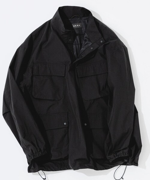 EKAL（エカル）の「『UR TECH』MoLightプルオーバー（その他トップス・メンズ・ブラック/ブラウン・M/L）」の7枚目の写真