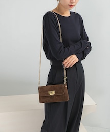 URBAN RESEARCH ROSSO | AULENTTI　スエードチェーンBAG(ショルダーバッグ)