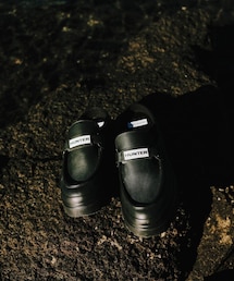 HUNTER | 【HUNTER for ADAM ET ROPE'】別注  LOAFER MULE(ローファー)