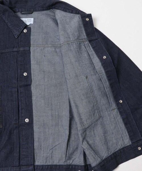 URBAN RESEARCH DOORS（アーバンリサーチドアーズ）の「ENDS and MEANS　Denim Jacket（デニムジャケット・メンズ・Indigo/Black・M/L）」の12枚目の写真
