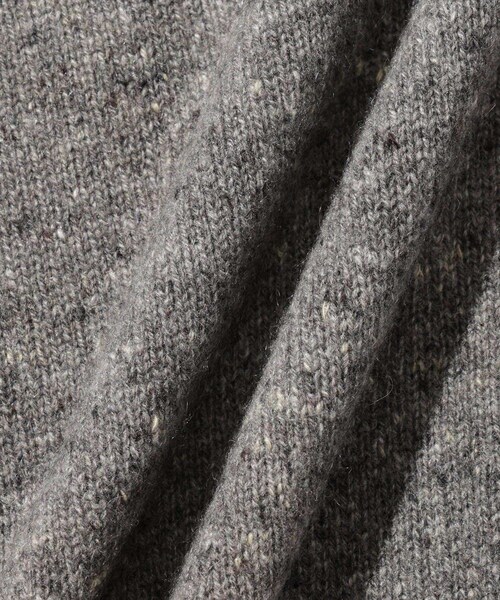 ADAM ET ROPE'(アダムエロペ)の「【AURALEE/オーラリー】CASHMERE NEP KNIT P/O(ニット/セーター・メンズ・ブラック/ライトグレー・3/4)」の15枚目の写真