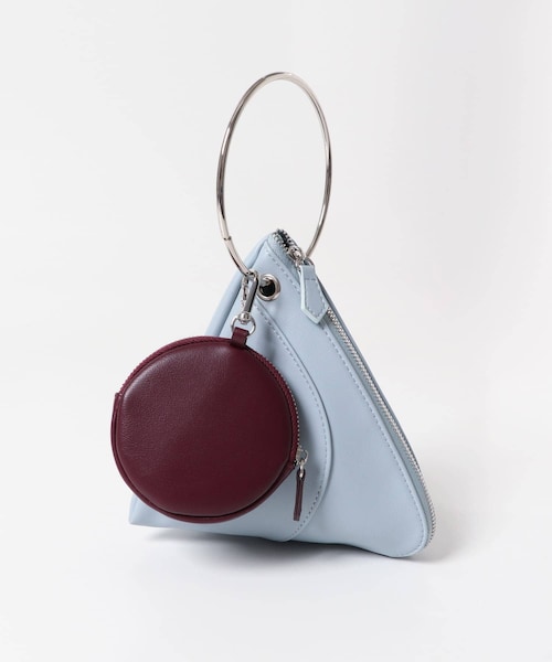 SENSE OF PLACE by URBAN RESEARCH（センスオブプレイスバイアーバンリサーチ）の「フープハンドルバッグ（ハンドバッグ・レディース・L.BLUE/BLACK/CAMEL・one）」の12枚目の写真