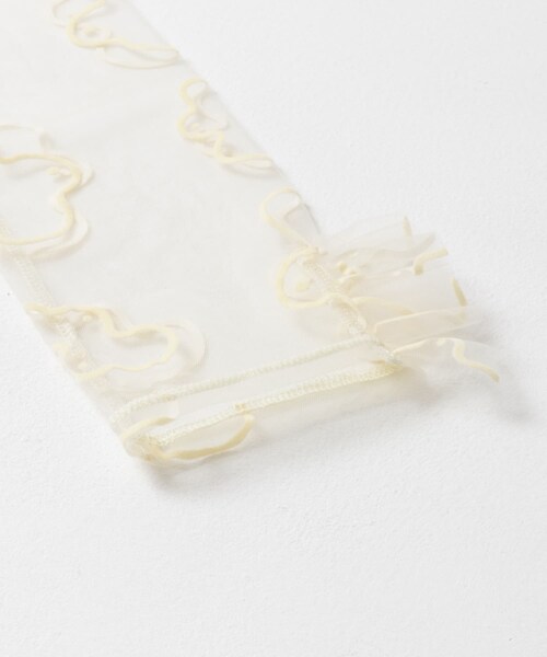 URBAN RESEARCH(アーバンリサーチ)の「Po/ sheer tulle top ameba(その他トップス・レディース・yellow/black・FREE)」の12枚目の写真