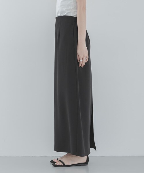 URBAN RESEARCH Sonny Label（アーバンリサーチサニーレーベル）の「Iラインダブルクロススカート（スカート・レディース・ブラウン/ブラック・36/38）」の19枚目の写真