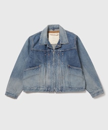 ADAM ET ROPE'（アダムエロペ）の「【KYOU/キョウ】ROEBUCK HIPPIE Type-50s Jacket by 66 Selvedge Denim（デニムジャケット）」