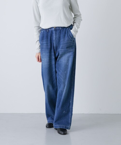 かぐれ（カグレ）の「ordinary fits　BELL PANTS（デニムパンツ・レディース・USED・28/30）」の3枚目の写真