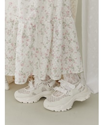 merry jenny | ribbonシアーベルクロスニーカー(スニーカー)