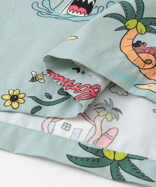 URBAN RESEARCH Sonny Label（アーバンリサーチサニーレーベル）の「アロハシャツ by Monkey Studio（シャツ/ブラウス・メンズ・グリーン/オフ/ネイビー・M/L）」の16枚目の写真