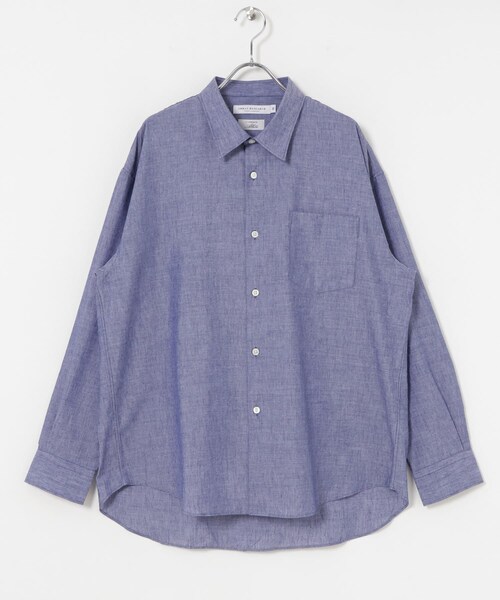 URBAN RESEARCH(アーバンリサーチ)の「ALBINI LINEN OVER SHIRTS(シャツ/ブラウス・メンズ・SAX/WHITE/PINK/M/BLUE・S/M/L)」の19枚目の写真