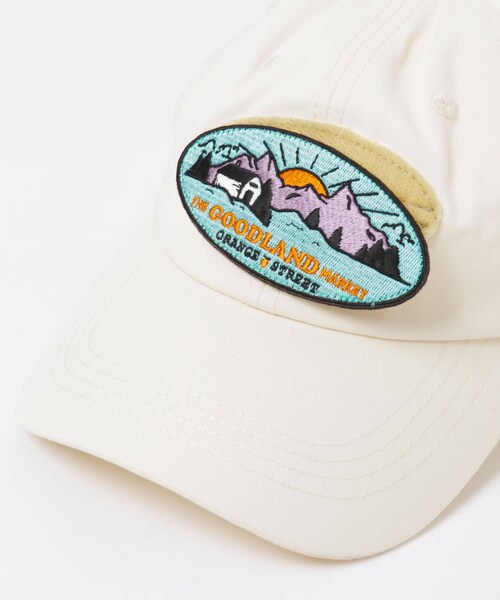 THE GOODLAND MARKET(ザグッドランドマーケット)の「ザ グッドランド マーケット THE GOODLAND CAP2(キャップ・メンズ・ivory/black/blue/pink・one)」の10枚目の写真