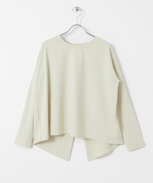 URBAN RESEARCH Sonny Label（アーバンリサーチサニーレーベル）の「SLAB　Backdesign Rashguard（その他トップス・レディース・ブラック/エクリュ/グレージュ・FREE）」の12枚目の写真