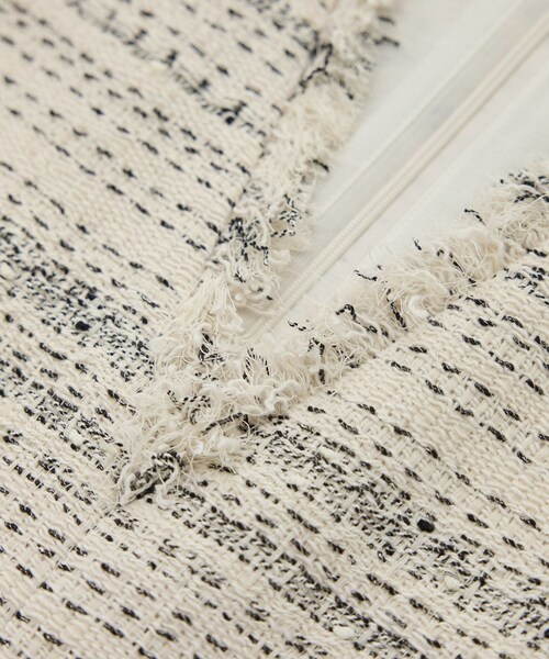 ROPE'（ロペ）の「【GIOLICA（ジオリカ）】別注TWEED V OP（ワンピース）（ワンピース・レディース・ホワイト/ブルー・36/38）」の20枚目の写真