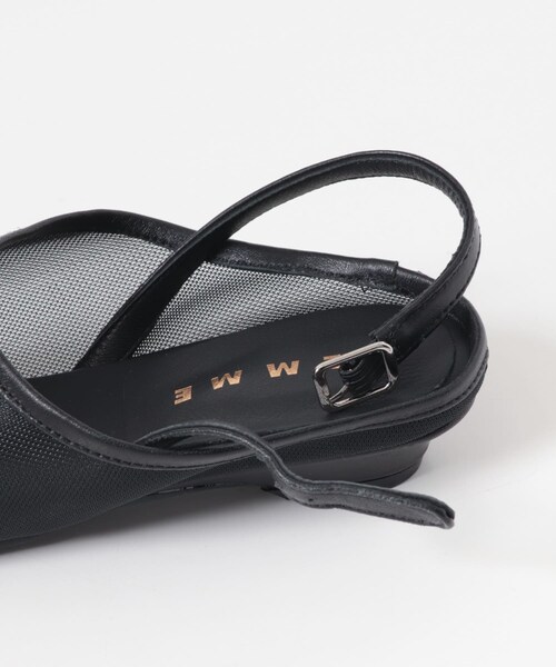 URBAN RESEARCH ROSSO（アーバンリサーチロッソ）の「REMME　メッシュパンプス（サンダル・レディース・NEGRO・36/37/38/39）」の7枚目の写真