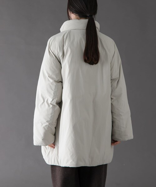 URBAN RESEARCH DOORS(アーバンリサーチドアーズ)の「FORK&SPOON SORONAスタンドカラーブルゾン(ブルゾン・レディース・BLACK/WINE/SAND・1)」の18枚目の写真