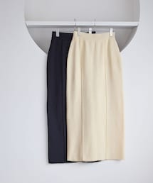 VIS | ピンタックデザインニットスカート(スカート)