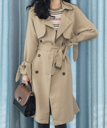 SECRETLABEL | ストラップポイントトレンチコート(トレンチコート)