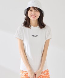 ROPE' | ウェーブグラフィックプルオーバー/UV・吸水速乾(Tシャツ/カットソー)