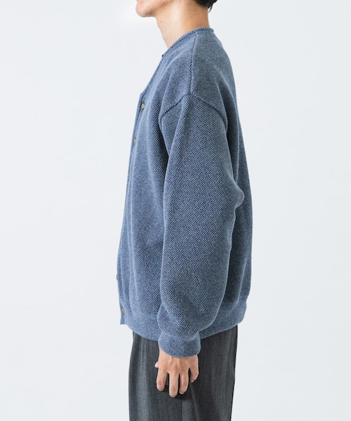 URBAN RESEARCH（アーバンリサーチ）の「『別注』crepuscule×URBAN RESEARCH　カーディガン（カーディガン/ボレロ・メンズ・BLACK/BROWN/BLUE・1/2）」の13枚目の写真