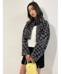 EMODA | ボールドカットデニムショートジャケット(デニムジャケット)