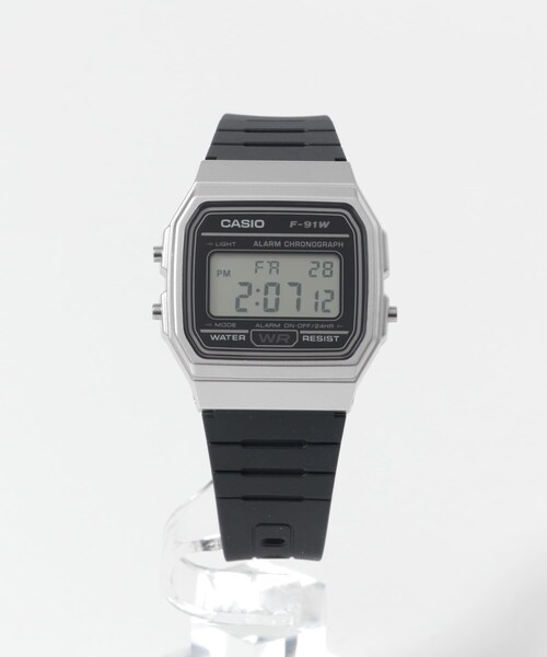 URBAN RESEARCH DOORS（アーバンリサーチドアーズ）の「CASIO　F-91WM（アナログ腕時計・メンズ・OLIVE/BLK/SILVER/BLK・One）」の6枚目の写真