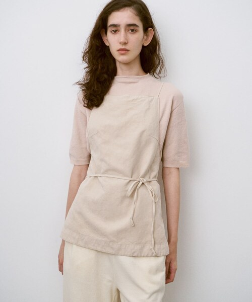 URBAN RESEARCH DOORS（アーバンリサーチドアーズ）の「unfil　GARMENTDYEINGCAMISOLE（キャミソール・レディース・stone/brown・1）」の3枚目の写真