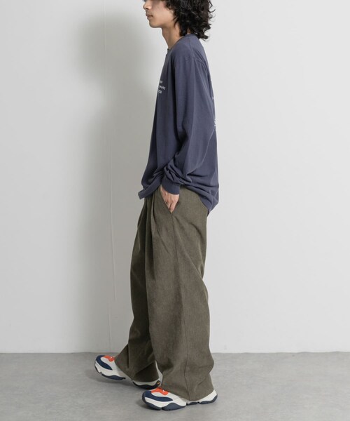 THE GOODLAND MARKET（ザグッドランドマーケット）の「Western Hydrodynamic Research　ANDRE T-SHIRTS（Tシャツ/カットソー・メンズ・NATURAL/NAVY・L/XL）」の15枚目の写真