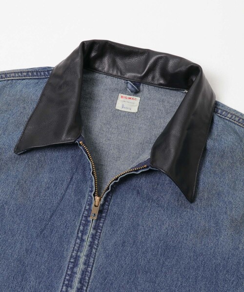 URBAN RESEARCH Sonny Label（アーバンリサーチサニーレーベル）の「BIG MAC　LIGHT DENIM WORK JACKET（デニムジャケット・メンズ・BLACK C・M/L）」の4枚目の写真