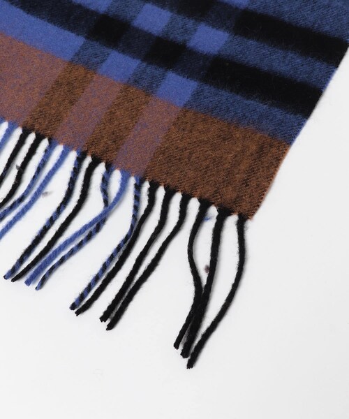 URBAN RESEARCH（アーバンリサーチ）の「TWEED MILL　Lambs wool stole（マフラー・レディース・B THOMPSON/BK NATURAL/S CHECK・-）」の16枚目の写真