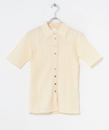 URBAN RESEARCH ROSSO | ELENDEEK　SHEER PLEATS KNIT TOP(カーディガン/ボレロ)