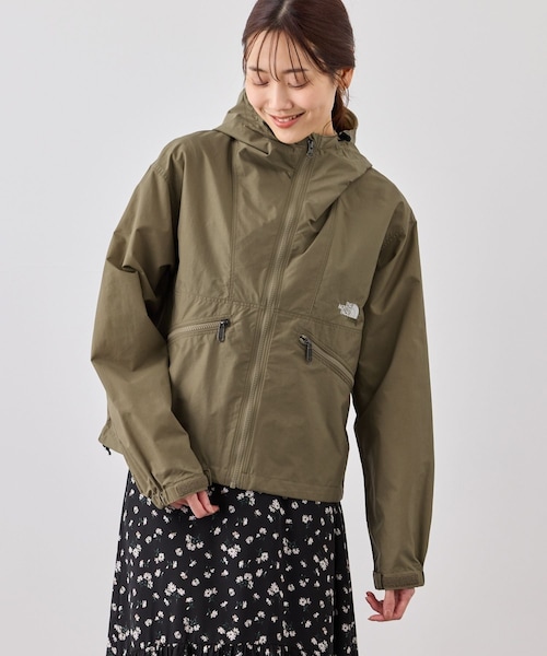 ROPE' PICNIC(ロペピクニック)の「【THE NORTH FACE/ザ・ノース・フェイス】Short Compact Jacket(マウンテンパーカー・レディース・ブラック/ホワイト/カーキ/ラベンダー・L/M)」の13枚目の写真
