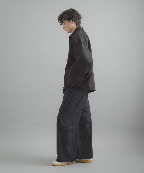 SENSE OF PLACE by URBAN RESEARCH(センスオブプレイスバイアーバンリサーチ)の「『撥水/防花粉』SKINProofジップブルゾン(ブルゾン・メンズ・BLACK/BROWN/BLUE GRAY・M/L)」の10枚目の写真