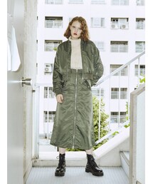 jouetie | マルチWAY MA-1セットアップ(ワンピース)