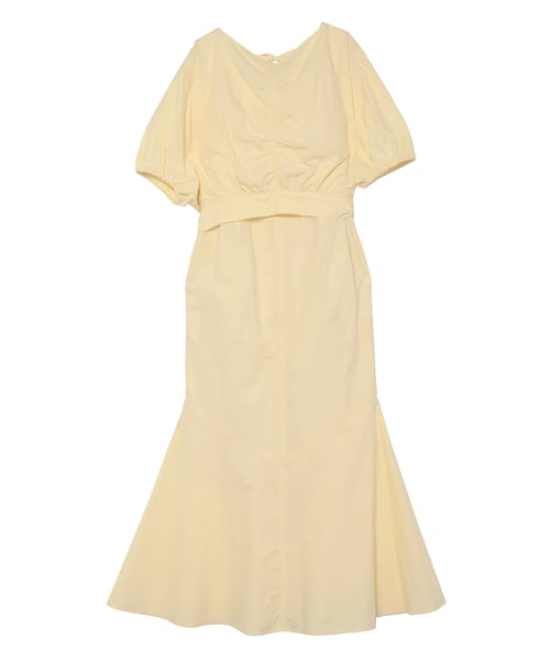 LAGUNAMOON（ラグナムーン）の「ギャザーボレロマーメイドワンピース（ワンピース・レディース・ブラック/オレンジ/イエロー/ミックス・S/M）」の18枚目の写真