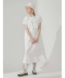 merry jenny | コットンレースフリルワンピース(ワンピース)