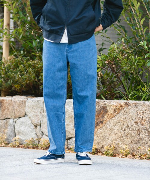 EKAL（エカル）の「『吸水速乾/イージーケア』coolmax デニムパンツ（デニムパンツ・メンズ・ブルー/インディゴ・M/L）」の6枚目の写真