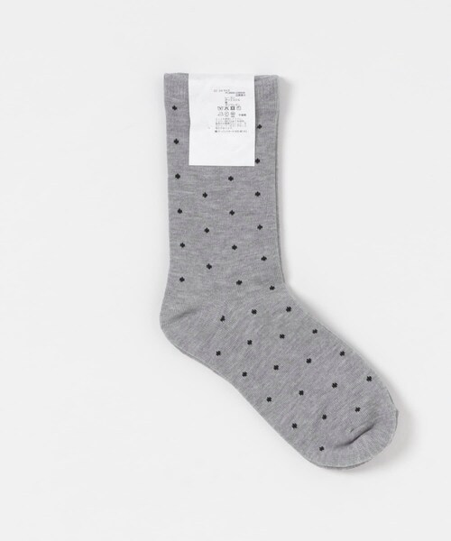 URBAN RESEARCH(アーバンリサーチ)の「『UR TECH』ドットソックス(その他アンダーウェア/インナー・レディース・BLK×OFF/GRY×BLK/NAT×OFF・22-24)」の9枚目の写真