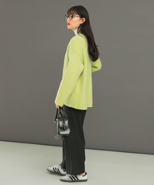 URBAN RESEARCH ROSSO（アーバンリサーチロッソ）の「ウール混ウォッシャブルイージーパンツ（その他パンツ・レディース・CHARCOAL/L/GRAY/YELLOW・36/38）」の22枚目の写真