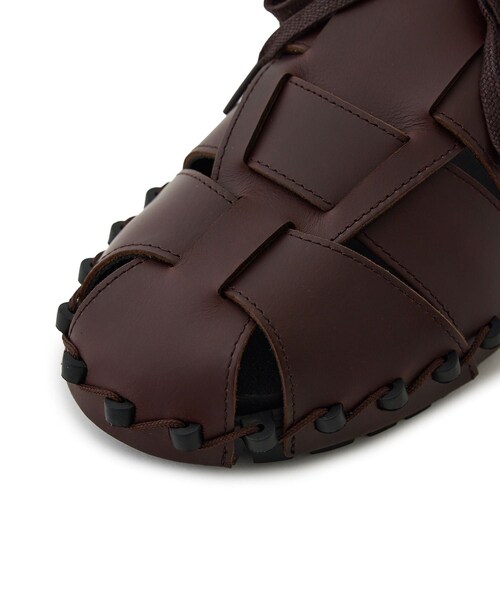 ADAM ET ROPE'（アダムエロペ）の「【tomo&co】GRUKA CONPONENT SHOES（その他シューズ・レディース・ブラック/ダークブラウン・24.0/25.0/26.0/27.0/28.0）」の13枚目の写真